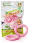 Los Mosquitos Bratari din silicon aromatizate cu citronella roz, 2 bucati, Los Mosquitos