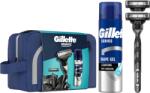 Gillette Set Mach3 Charcoal Travel Pouch, Gillette