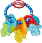 Nuby Chei pentru dentitie umplute cu gel PurIce +3 luni, 1 bucata, Nuby