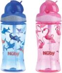 Nuby Pahar Flip It cu pai +4 ani, 360ml, Nuby