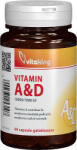 Vitaking Vitamina A si D, 60 capsule gelatinoase, Vitaking