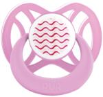 PUR Suzeta ortodontica din silicon +6 luni roz, 1 bucata, PUR