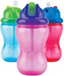 Nuby Pahar cu pai Vari-Flo Flip It +12 luni, 360ml, Nuby
