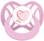PUR Suzeta ortodontica din silicon 0-6 luni roz, 1 bucata, PUR
