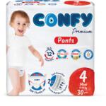 Confy Scutece-chilotel pentru copii Premium Maxi Pants Nr. 4 pentru 9 - 14kg, 30 bucati, Confy