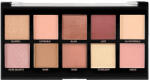 Profusion Cosmetics Paleta de farduri vegane cu 10 nuante Bare Rose, 103g, Profusion Cosmetics