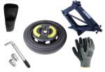 Extradeon Készlet - Mankókerék + Kerékkulcs + Hévér + Tároló a Hévérhez MERCEDES E-CLASS W214 125/80 R18 5x112 CB66.5