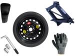 Extradeon Készlet - Mankókerék + Kerékkulcs + Hévér + Tároló a Hévérhez RENAULT TWINGO II 115/70 R15 4x100 CB60.1