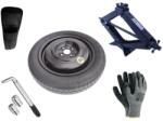 Extradeon Készlet - Mankókerék + Kerékkulcs + Hévér + Tároló a Hévérhez OPEL COMBO C 125/80 R15 4x100 CB56.5