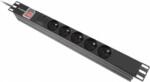 Lanberg 5 Plug 2 m Switch (PDU-05E-0200-IEC-BK)