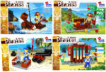 alleBLOX építőkocka készlet Pirates Kalózok 55-66 db (többféle) 1 db (295168)