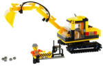 alleBLOX építőkocka készlet Construction Crew Lánctalpas kotrógép 264 db (298244)
