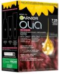 Garnier Olia Red Lacquers vopsea de păr permanentă pe bază de ulei, cu strălucire intensă 60 g nuanţă 7.25 Ruby Red pentru femei