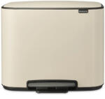 Brabantia Bo Pedal Bin pedálos szelektív szemetes - világos bézs 11+23L (202247)