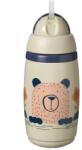 Tommee Tippee Superstar Insulated Szívószálas Hőtartó Pohár (drapp) 266ml