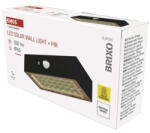 EMOS ZG162S LED SOLAR lámpatest BRIXO PIR, 350lm IP65 természetes fehér