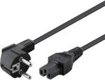 PremiumCord Cablu de alimentare CEE7/7, SCHUKO-C15 M/F, 2m, negru (KPSPS2)