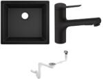 Hansgrohe Készlet gránit mosogató Hansgrohe S 51 43431170, konyhai csaptelep Hansgrohe Zesis M33 74800670, 43927000