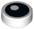 LEGO® Placă netedă rotundă 1 X 1 decorată - ochi (6001609)
