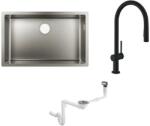 Hansgrohe Készlet konyhai csaptelep Hansgrohe Talis M54 72801670, acél mosogató Hansgrohe S 71 43428800, 43921800