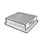 Dedra Filtru de aer pentru motocoasa 46C Dedra DED87304 (DED87304) - agropro