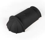 Tondach-Wienerberger Tondach Sajtolt Sima Kezdő gerinccserép rögzítőcsavarral 17 cm antracit-békéscsabai (788525)