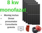 xiamen Sistem complet fotovoltaic 8 KW monofazat cu montaj inclus (M-SIS-8KW-MONO)