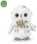Rappa Bufniță de pluș albă 18 cm ECO-FRIENDLY (220041)