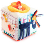 4bambini Lilliputiens Cub textil cu activități și surprize - Fermă (83156)
