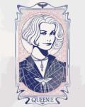 Zuty Picturi pe numere Queenie Art Nouveau (Animalele fantastice) (M10-040-050-601319) Carte de colorat