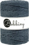 Bobbiny Macrame Cord 5 mm 100 m Charcoal Șnur (MX-E009)