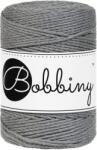 Bobbiny 3PLY Macramé Rope 1, 5 mm 100 m Gri piatră Șnur (TD-E057)