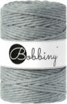 Bobbiny Macrame Cord 5 mm 100 m Steel Șnur (<![CDATA[MX-E023]]>)