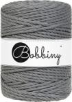 Bobbiny 3PLY Macramé Rope 5 mm 100 m Gri piatră Șnur (TX-E065)