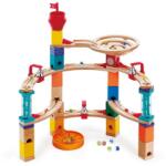 Hape Jucarie copii Quadrilla - circuit cu bile - Evadeaza din Castel (102 piese) (E6019A) - ookee