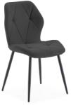 Marckeric Scaune de dining negre 4 buc. Luna - Marckeric