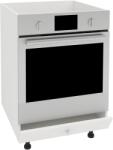 haaus Corp Cuptor Yukon, Alb, 60 x 58 x 87 cm (924843)