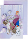 W&O Disney Jégvarázs Friends 3D üdvözlőkártya ARJ081850E (ARJ081850E)