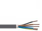ROMCAB Cablu din Cupru Rigid CYY-F 5x2, 5 Manta din PVC de culoare GRI - 0, 6/1KV - colac 100m (352205)