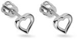 Heratis Forever Fehérarany fülbevaló Szív IZ21601A