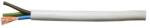 ROMCAB Cablu Electric flexibil H05VV-F - MYYM 3X2, 5 Manta de culoare alba din PVC - 300/500 V - Tambur 500m inclus in Pret (339321.5)