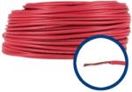 ROMCAB Conductor Cupru Flexibil MYF 1x0, 75 rosu (H05V-K) Manta din PVC - 300/500 V - colac 100m (725323r)