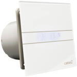 CATA E-100 MTH Szellőztető ventilátor fehér pára és időkapcsoló műanyag előlap (00900203)