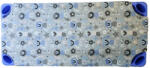  Kétrétegű Gumifüles ovis lepedő - 58x130 cm / Szürke alapon Csiga - biga mintás