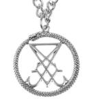 FALON Colier argintiu Sigiliul lui Lucifer - PSY1072