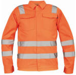 CERVA Malaga láthatósági kabát cipzárral (0351001190054)