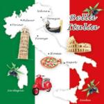 Ambiente Bella Italia papírszalvéta 33x33cm, 20db-os