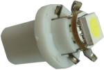 Life Light Led Autós Led B8.5 műszerfal világítás, 1 Led, 23 Lumen, 1W, hideg fehér. Life Light Led 2 év garancia! (LLATB8.5.MA1LCW)