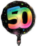 Santex Szám, Számos fólia lufi 18" 45cm - 50-es lufi (LUFI386604)