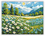  Alpesi Virágmezők Harmóniája - számfestő készlet